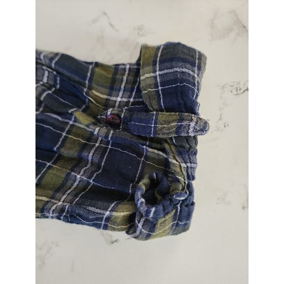 Westport Blue Green Button Up Plaid Plus Size Shirt 2X - Picture 8 of 8